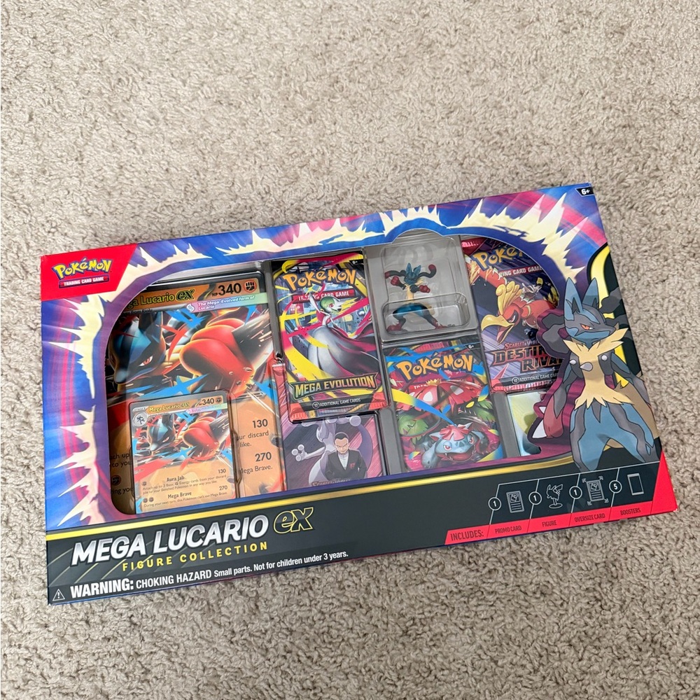 Pokemon TCG Mega Lucario EX Figure Collection